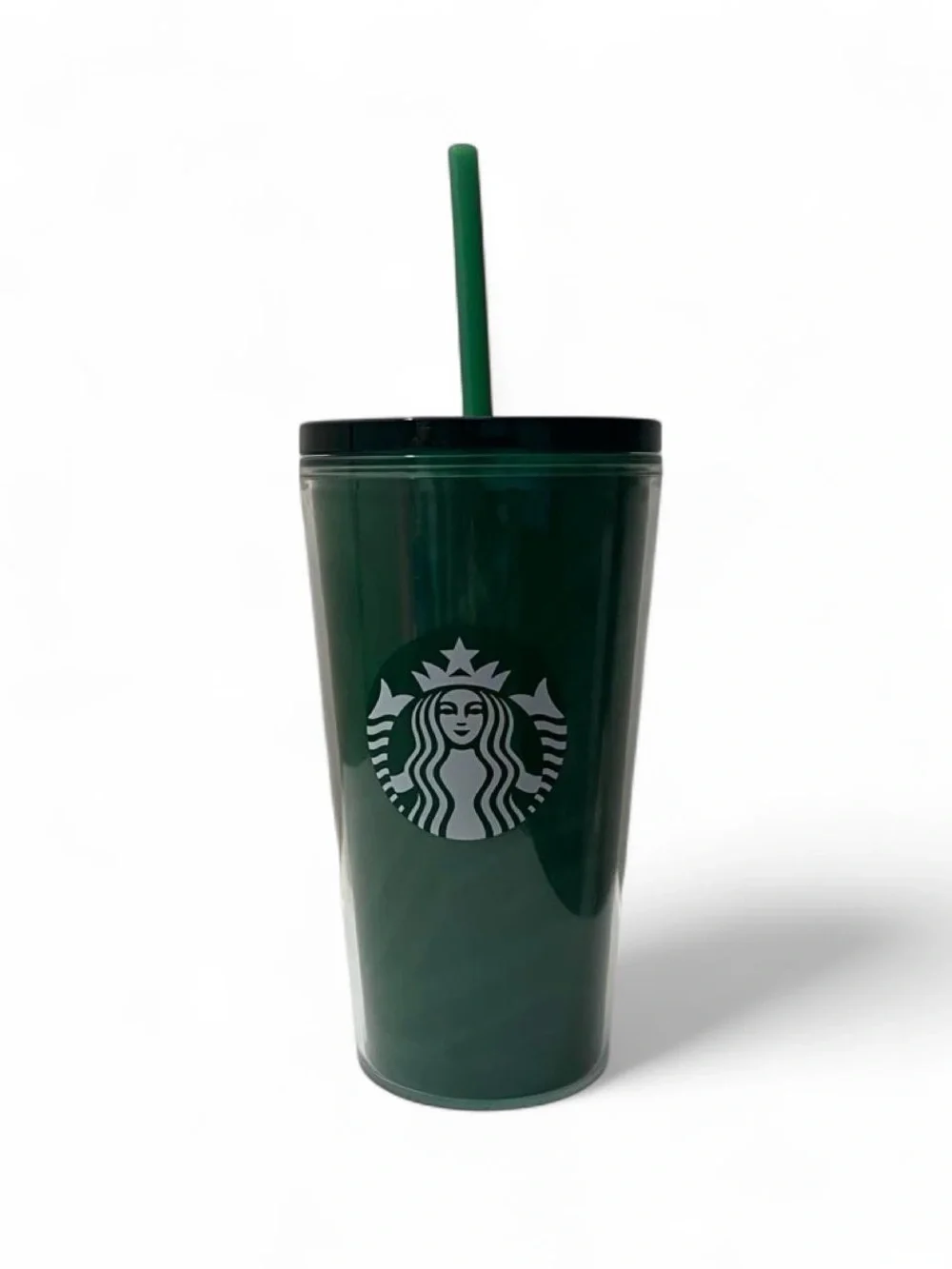 16 Oz Starbucks Reusable Hot Cold Tumbler Straw & Lid